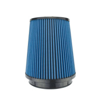 Injen/Super NanoWeb Dry Luftfilter 5.00'' Inlopp 6.50'' Bas / 5.00'' Topp w/ Barb Fitting / 8.50'' Höjd Reservdelsfilter Injen X-1099-BB